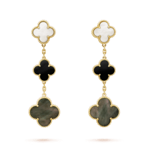 Magic Alhambra earrings, 3 motifs