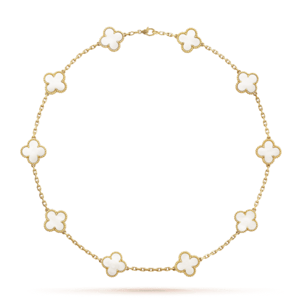 6620E183-38D4-3667-B0FB-9E86B83E28AB.png Vintage Alhambra necklace, 10 motifs