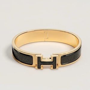 Hermes Clic H Glitter bracelet