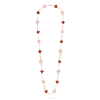 Vintage Alhambra long necklace, 20 motifs