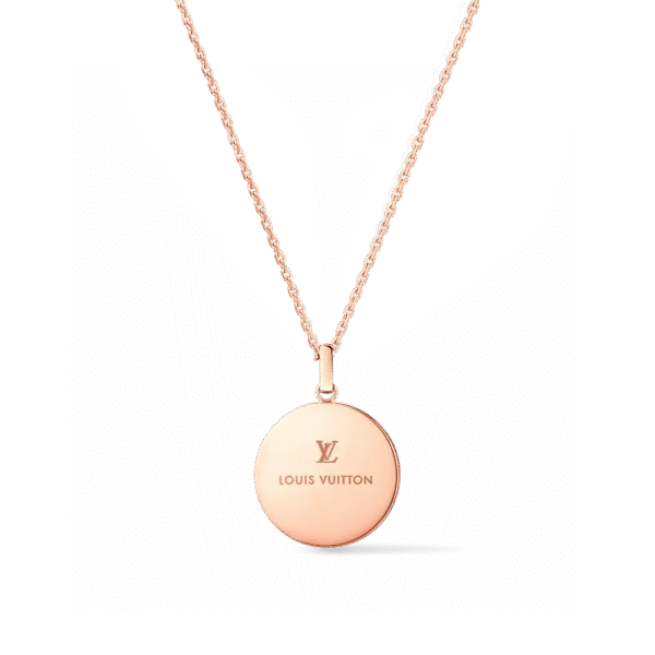 6E24001D-E30F-7392-BE2D-744A86197FE8.png Color Blossom XL Medallion Pink Gold, White Mother-Of-Pearl and Diamond