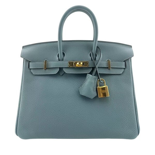 Birkin 35 Bleu Ciel Togo Gold Hardware