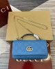 Gucci Milano Mini Puffy GG Embossed Leather