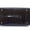 Birkin 35 Black Porosus Crocodile with Gold Hardware