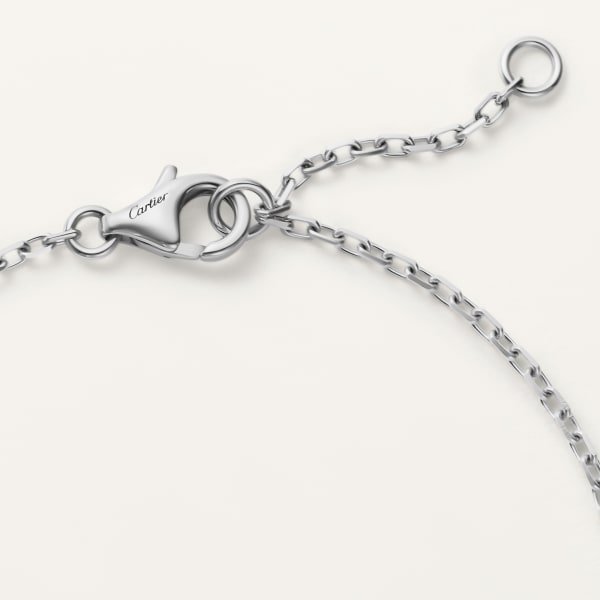 LOVE BRACELET, ON CHAIN, PAVED