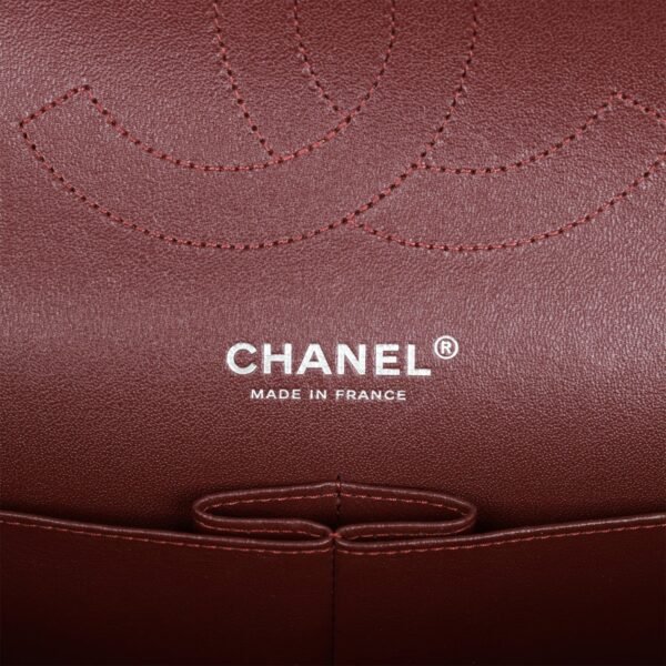 Jumbo Classic Double Flap Bag Black Caviar Silver Hardware