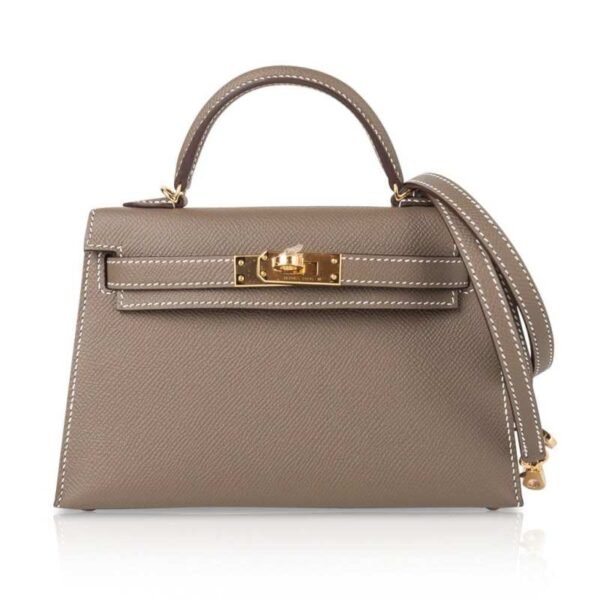 7D2CDAAC-6765-0EA0-A767-3F2BE990BDF6.jpg Kelly 20 Mini Sellier Bag Etoupe Limited Edition Epsom Gold Hardware
