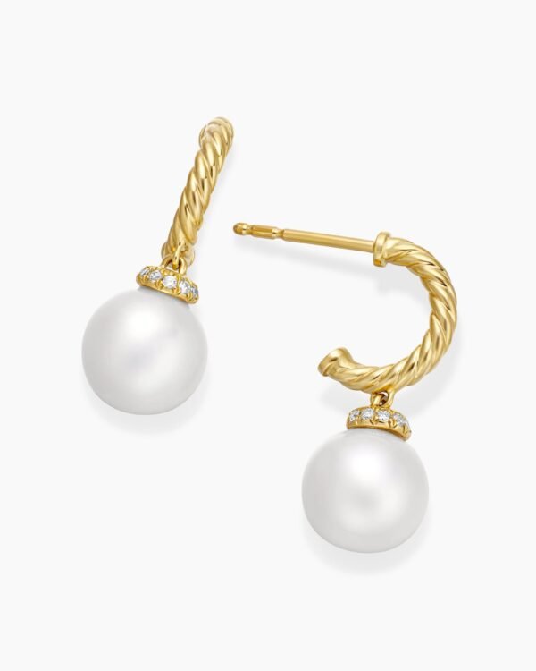 7EAD0D64-05EE-D0F1-6BED-0846AAD4C1CA.jpg Solari Drop Earrings 18K Yellow Gold with Pearls and Diamonds, 22mm
