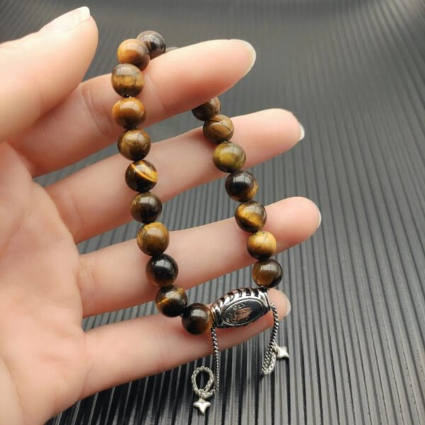 8MM Stretch Rock Crystal Bracelet