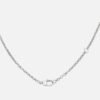 Sterling Silver Marmont Key Necklace 19.5"
