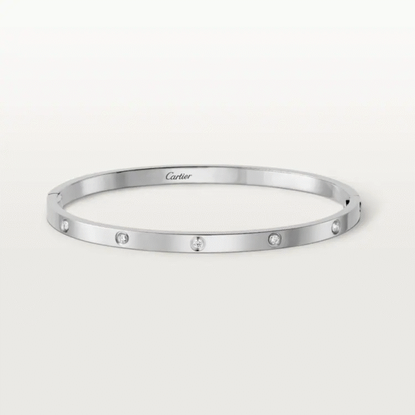 LOVE BRACELET, SMALL MODEL, 10 DIAMONDS