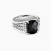 888FF638-A18D-8638-0055-07B365D24430.jpg Petite Wheaton® Sterling Silver with Black Onyx and Diamonds, 10mm