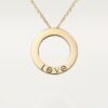 LOVE NECKLACE, DIAMOND-PAVED