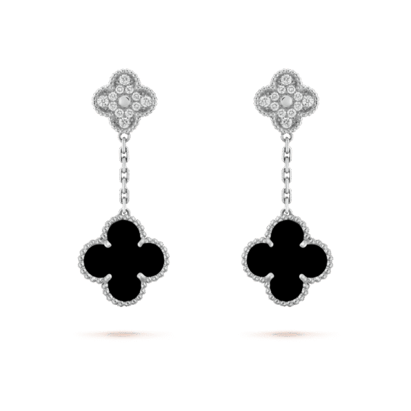 Magic Alhambra earrings, 2 motifs