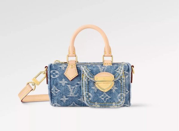 Nano Speedy Monogram Denim M82950