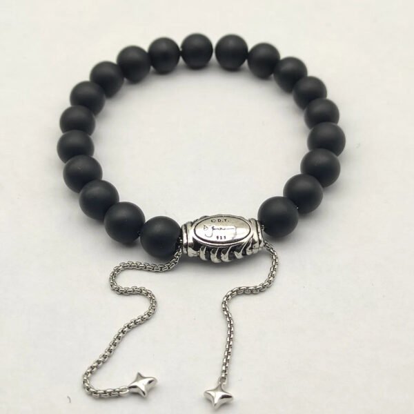 8MM Stretch Rock Crystal Bracelet