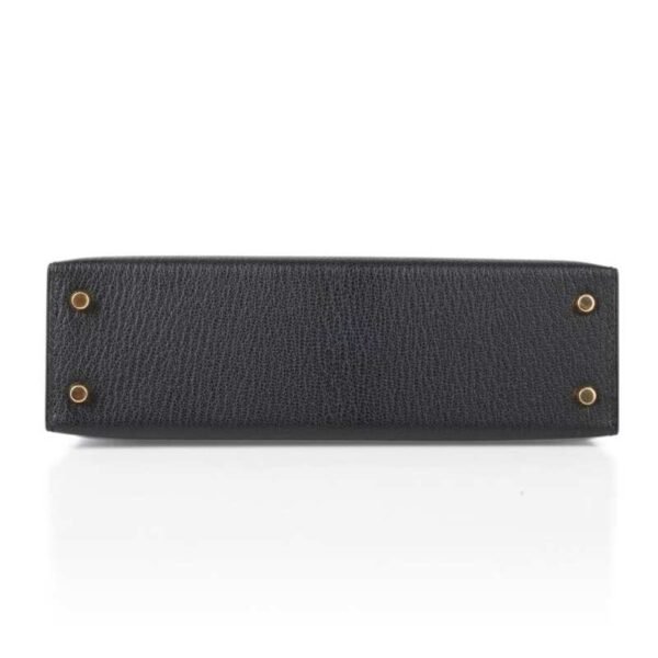 8F4085D8-99D8-D40C-8C74-CFD62AD4762C.jpg Kelly 20 Mini Kelly II Sellier Bag Black Chevre Gold Hardware Limited Edition