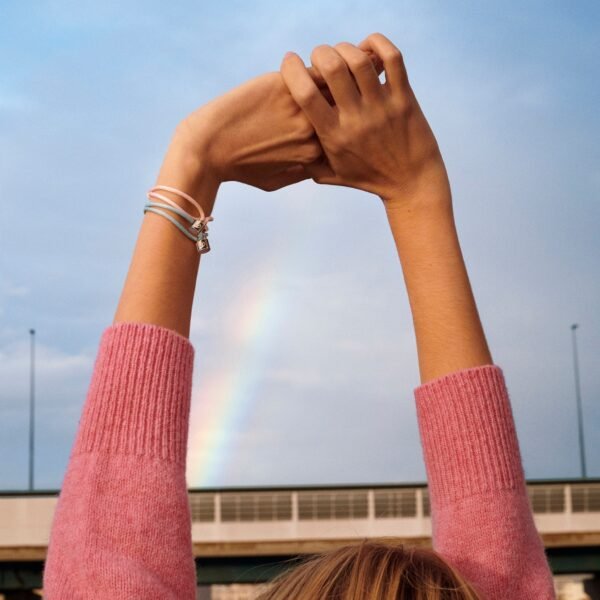 93537633-40D3-76A6-A8EE-62ED04EAE341.jpg Silver Doudou Bracelet, Recycled SiLVer And Organic Cotton Cord