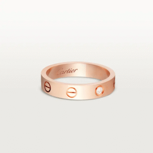 LOVE WEDDING BAND, 1 DIAMOND