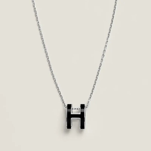 Pop H pendant - Noir
