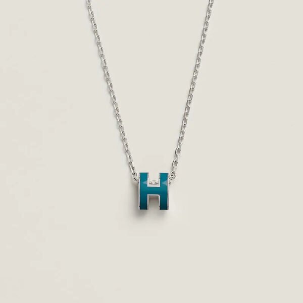 Mini Pop H pendant - Orange Soie