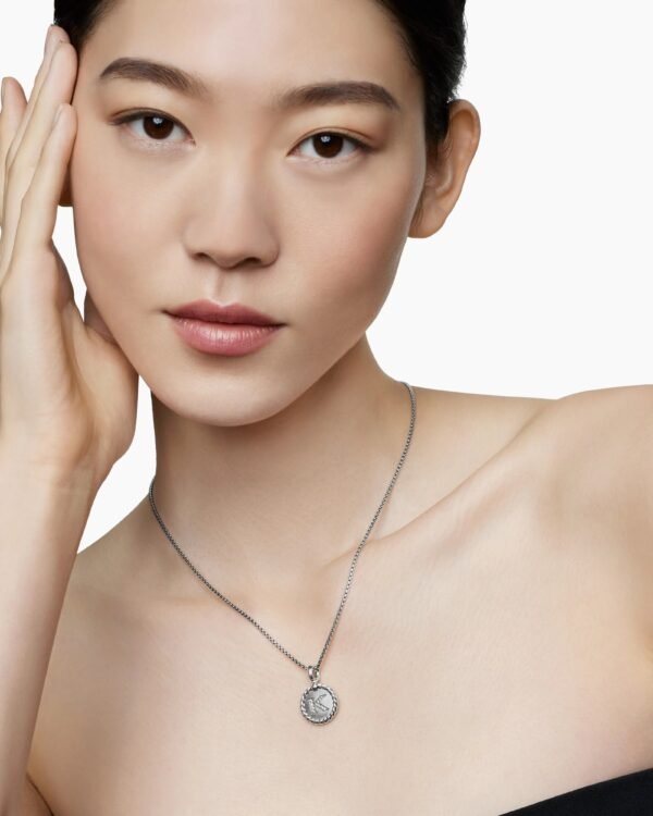 95CF5F79-3522-CDD1-98A4-817D36D0FCDE.jpg Initial Charm Necklace Sterling Silver with Diamond K