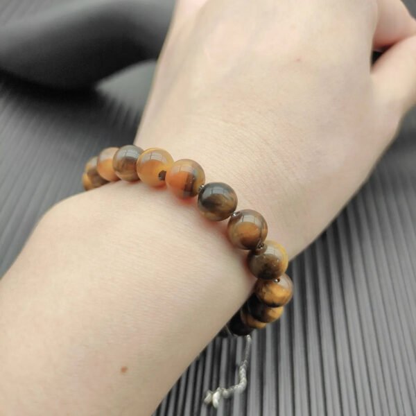 8MM Stretch Rock Crystal Bracelet