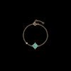 Color Blossom BB Star Bracelet, Yellow Gold, Amazonite and Diamond