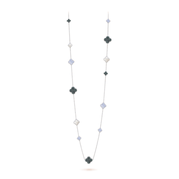 Magic Alhambra long necklace, 16 motifs