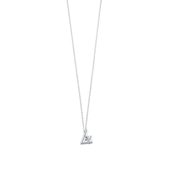 98A21C9E-61DA-3EA0-A40D-76E10916E71E.png Volt One Small Pendant, White Gold And Diamond