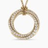 9B1A4532-5169-B2FF-0CD8-3476C26FC828.jpg Pave Crossover Pendant Necklace 18K Yellow Gold with Diamonds, 30mm