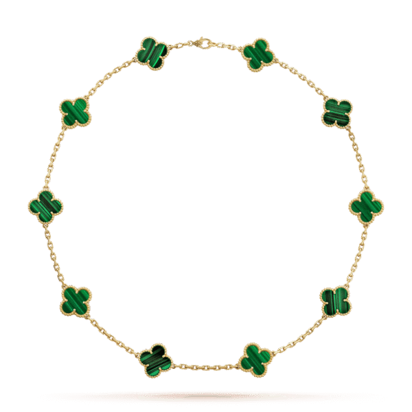 9BF0FA9E-763F-9328-17C2-557D5D2E9FE7.png Vintage Alhambra necklace, 10 motifs