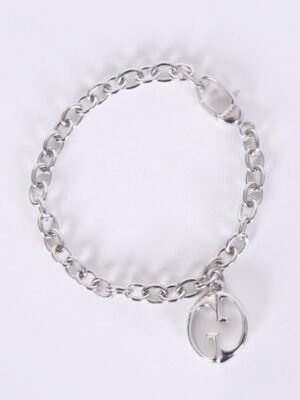 1973 Detail Chain Bracelet Silver - 17cm