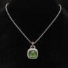 A303F6B0-3155-F1DF-CA75-422AC3C12012.jpg Albion® Pendant Sterling Silver with Prasiolte and Diamonds, 14mm