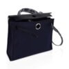 Herbag Zip Navy on Black 31 Militaire Canvas / Vache Hunter Leather
