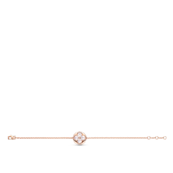 A5AA0B2B-F2B5-A380-EDDF-03610622CC72.png Color Blossom sun bracelet, pink gold and white mother-of-pearl