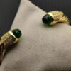 A7B6D1E1-1C60-96FB-E109-5639DB4C0544.jpg 7mm Cable Bracelet with Peridot & Diamond Accents