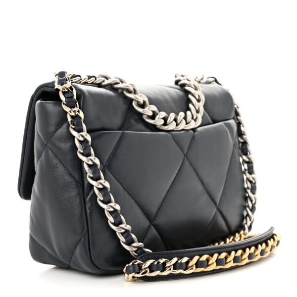 Lambskin Quilted Medium Chanel 19 Flap
