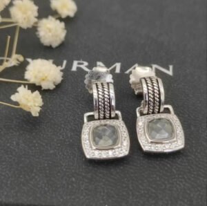 AB60D917-5B43-4AEC-B93B-486AA6A79D47.jpg Albion® Drop Earrings Sterling Silver with White and Diamonds