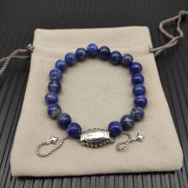 8MM Stretch Rock Crystal Bracelet