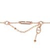 Hermes 18k Rose Gold Diamond Chaine d'Ancre Chaos XS Bracelet