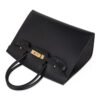 Birkin Sellier Limited Edition 30 Bag Black Veau Graine Monsieur Laiton