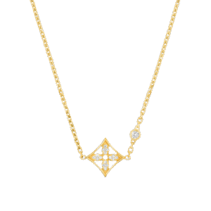 B8A07300-A459-C548-A5FE-37E4E299C74B.png Idylle Blossom Pendant, Yellow Gold And Diamonds