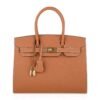Birkin 30 Sellier Bag Gold Veau Graine Monsieur Laiton Limited Edition