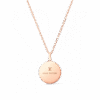Color Blossom XL Medallion, Pink Gold, Malachite and Diamond