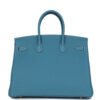 Birkin 35 Blue Jean Togo Gold Hardware