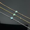 C27F7ABD-5340-05FD-AF3B-60DD32828C11.jpg Color Blossom BB Star Bracelet, Yellow Gold, Amazonite and Diamond - White gold