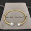 C3ECE90C-812D-EB3E-1CC4-9B1BBFA40121.jpg Solari Cablespira® Bracelet 18K Yellow Gold with Pearls and Diamonds, 3mm