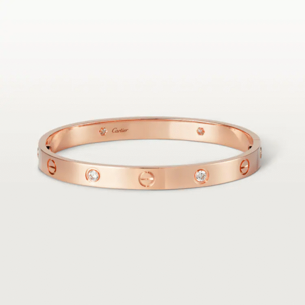 LOVE BRACELET, 4 DIAMONDS