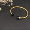C7B58BF8-1F70-EA09-9FA2-475B88493756.jpg Solari Cablespira® Bracelet 18K Yellow Gold with Black Agate and Diamonds, 3mm